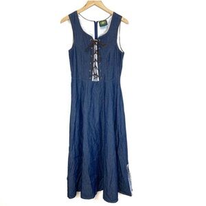 Hammerschmid Oktoberfest Dirndl Trachten
Dress Denium Blue Dress Women's Small
